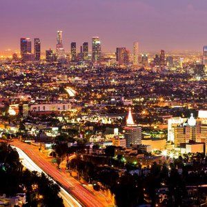 Los Angeles. Partial View of Downtown